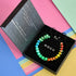 Chakra arc-en-ciel | Bracelet en verre solide Firefly